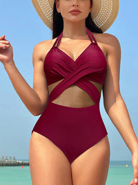 Mesh One-Piece Bikini Swimwear