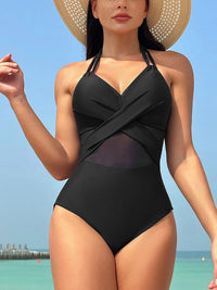 Mesh One-Piece Bikini Swimwear