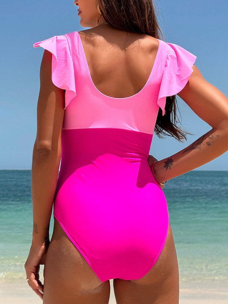 Quick-Dry Sporty Bikini One-Piece Swimwear