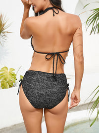 One-Piece Swimsuit Sexy Bikini For Women Back Lace-Up Swimwear